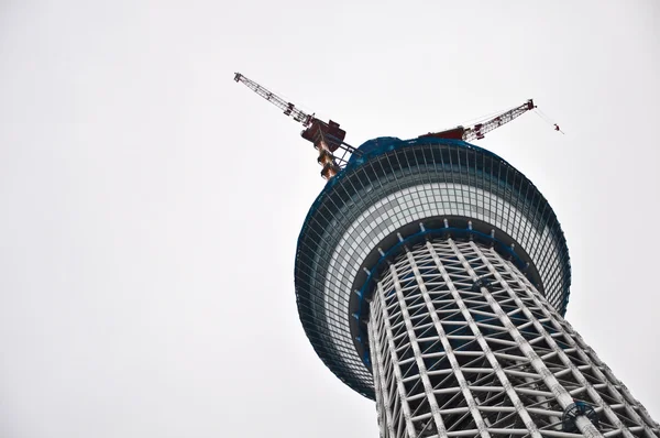Tokyo Sky Tree Tower during underconstruction at Tokyo, Japan — Stock Photo, Image