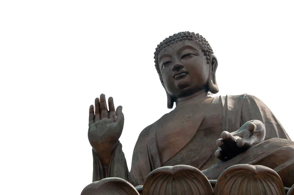 Buddha gigante al monastero di Po Lin — Foto Stock