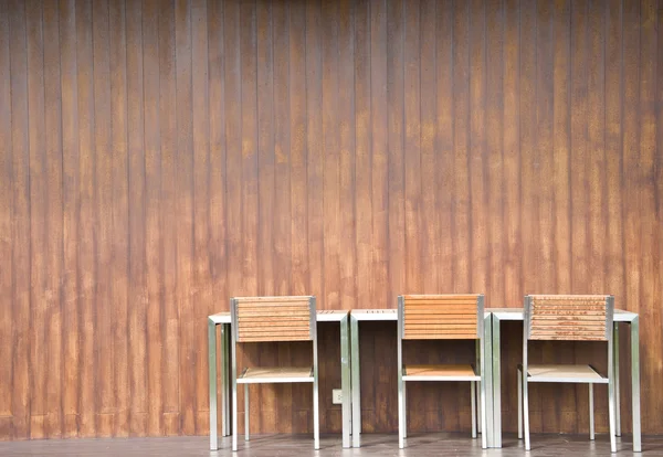 현대의 자 및 테이블 — 스톡 사진