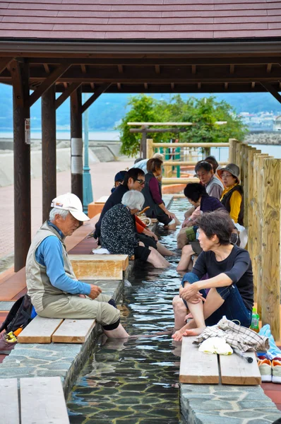 ayak unzen obama kumsalda, Japonya