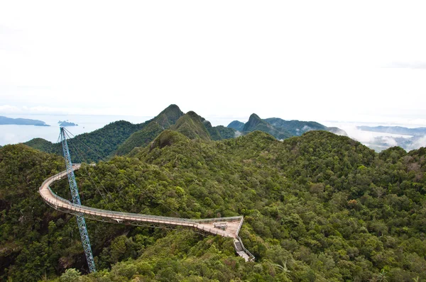 The Langkawi Sky Bridge in Langkawi Island — Stock Photo, Image