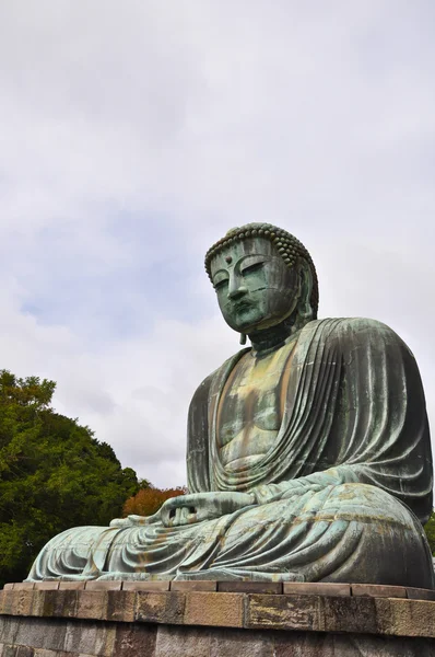 Velký buddha v kamakura, Japonsko — Stock fotografie
