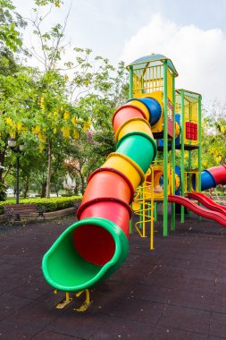renkli oyuncak benjasiri park, bangkok, Tayland