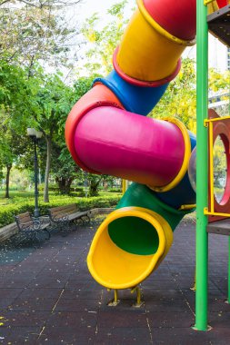 renkli oyuncak benjasiri park, bangkok, Tayland