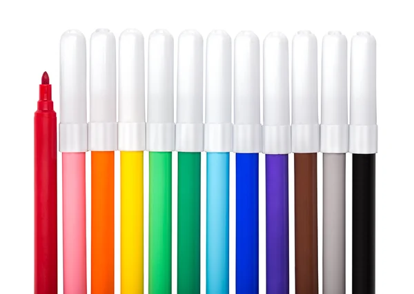 Colorful markers. — Stock Photo, Image