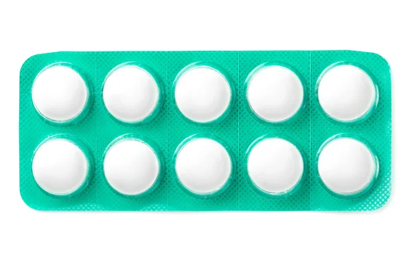 Tabletten in der Verpackung — Stockfoto