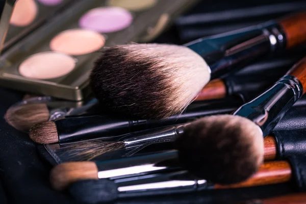 Fırçalar ve göz gölgeler