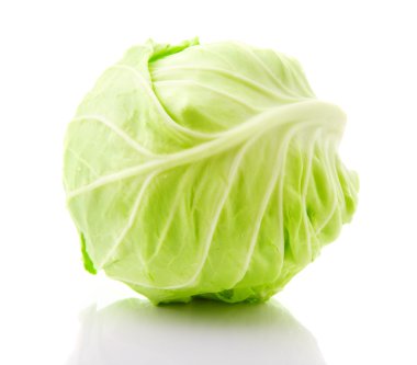 Image of white cabbage head clipart
