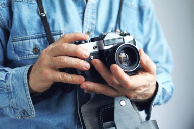 photohrapher film kamera ile görüntü