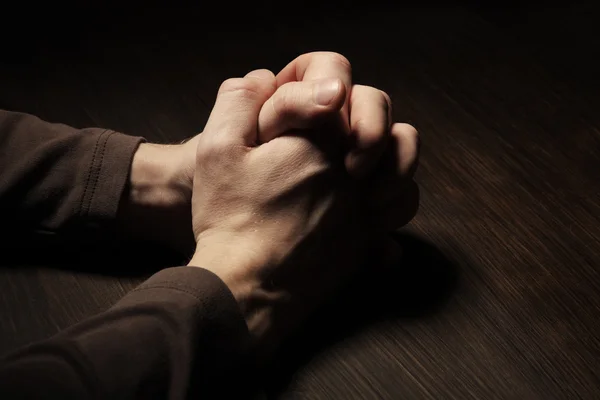 Image of praying hands — Stock Photo, Image