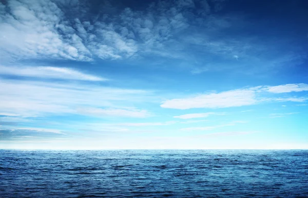 Imagem do céu azul e do mar — Fotografia de Stock