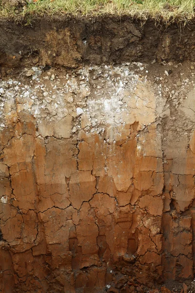 Immagine di strati sotterranei — Foto Stock