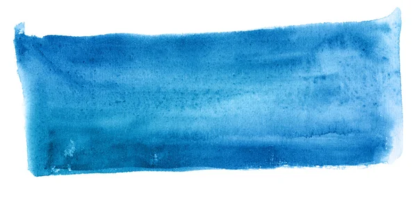 Abstrakt blå akvarell bakgrund — Stockfoto