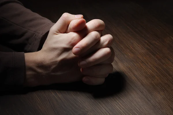 Imagen de manos rezando —  Fotos de Stock