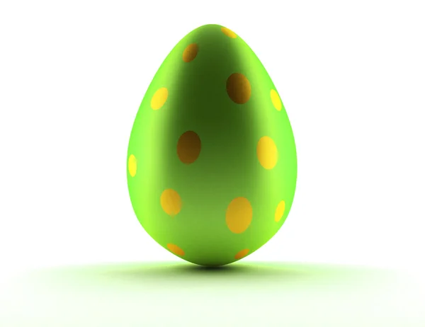 Image of Easter egg over white — Stock Photo, Image