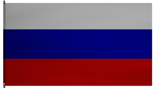 ロシア国旗 ロシアのバナー柔らかい絹 布生地の質感が背景を刻印 ナショナルデーや国の機会の概念のためにそれを使用する — ストック写真