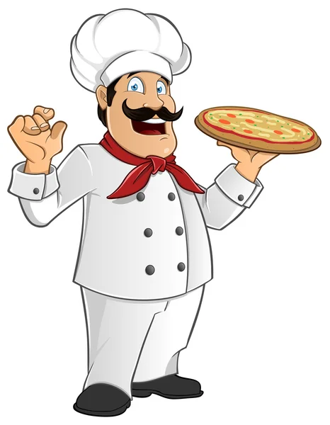 Chef italien — Image vectorielle