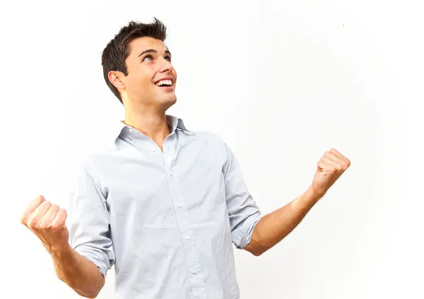 Hombre feliz Imágenes De Stock Sin Royalties Gratis