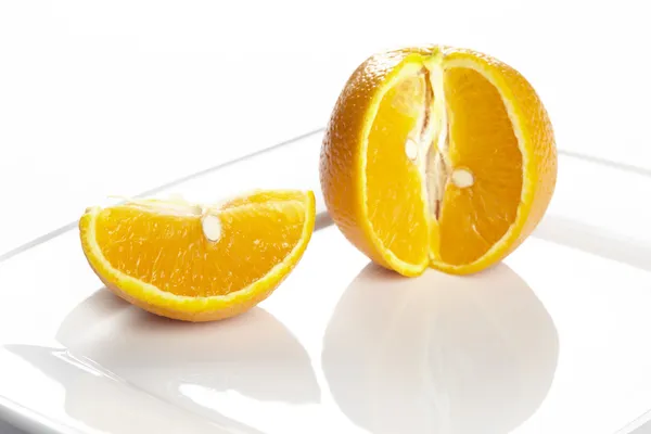 Orange och en fjärdedel — Stockfoto