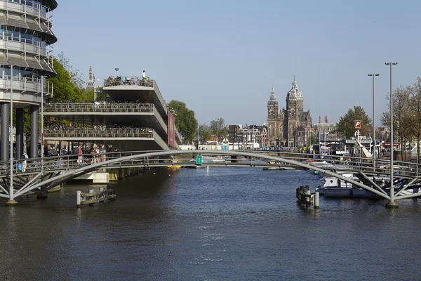 Amsterdam, Nederländerna - basilikan st. nicholas — Stockfoto