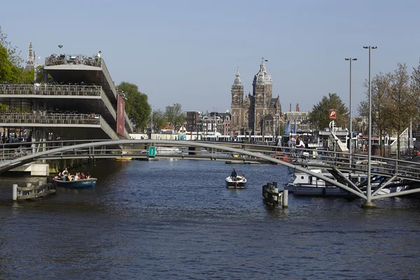 Amsterdam, Nederland - basiliek st. nicholas — Stockfoto