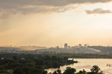 Dnipro 'da günbatımı