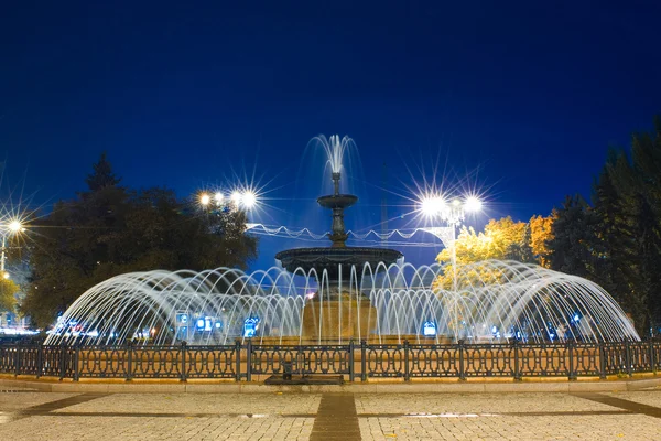 Fuente en Donetsk, Ucrania — Foto de Stock