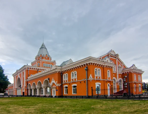 Železniční stanice Černihov, Ukrajina — Stock fotografie