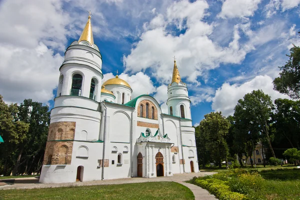 De redder-Transfiguratie kathedraal van Tsjernihiv — Stockfoto