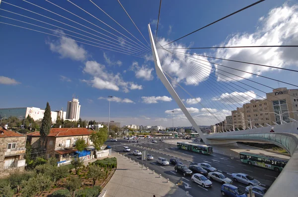 Řetězec most v Jeruzalémě Royalty Free Stock Obrázky
