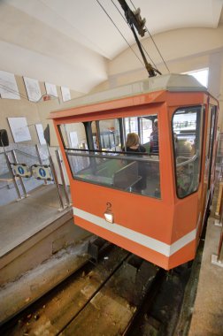 füniküler. Bergamo.