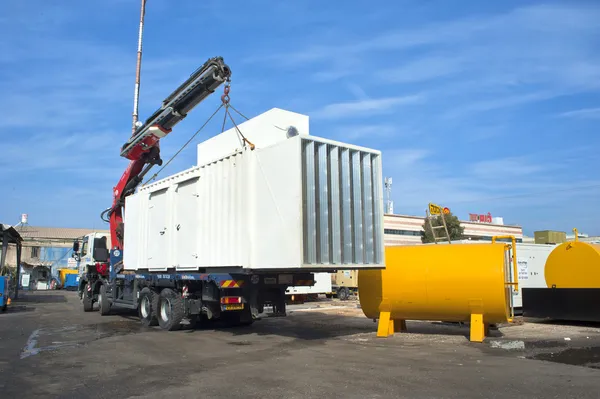 Crane Truck — Stock Photo, Image