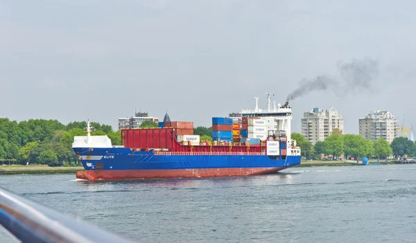 En Rotterdam Port — Foto de Stock