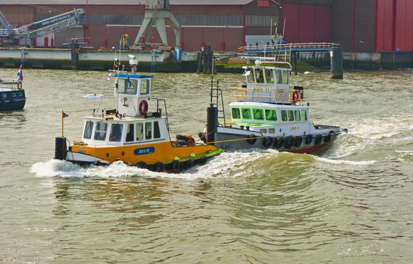 Im Hafen von Rotterdam — Stockfoto