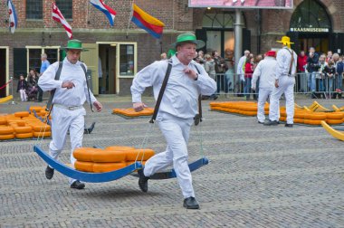 Alkmaar peynir pazarı