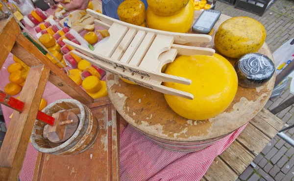 Auf dem Käsemarkt, Alkmaar — Stockfoto