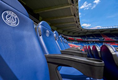 VIP tribune at Parc des Princes arena - the official playground of FC PSG