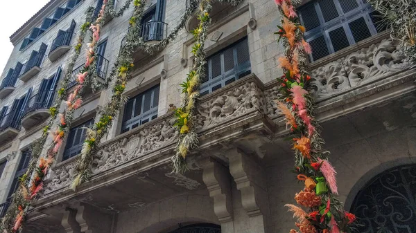 Festival Las Flores Girona Temps Flors Espaa 2021 Год — стоковое фото