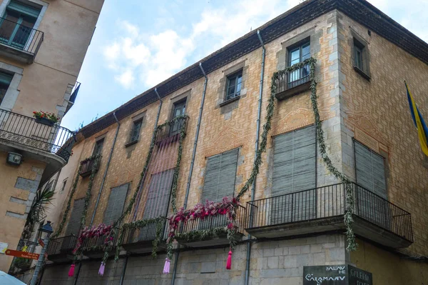 Festival Las Flores Girona Temps Flors Espaa 2021 — Stockfoto