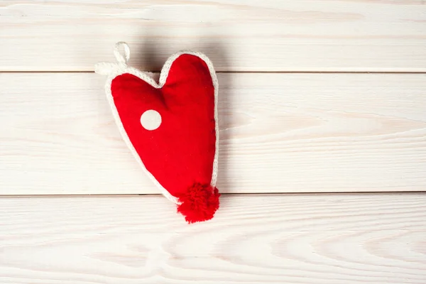 Heart handmade as a symbol of love — Stock Photo, Image