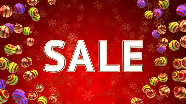 Christmas sale — Stock Photo, Image