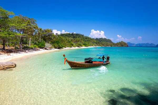 Hermosas Playas Koh Ngai Sur Costa Andamán Provincia Krabi Tailandia — Foto de Stock