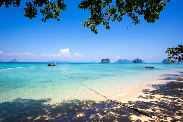 Hermosas Playas Koh Ngai Sur Costa Andamán Provincia Krabi Tailandia — Foto de Stock