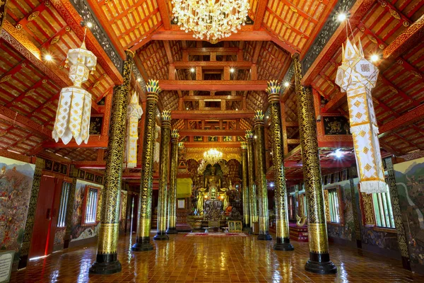 Wat Sri Don Chai Premier Vieux Temple Dans District Pai — Photo