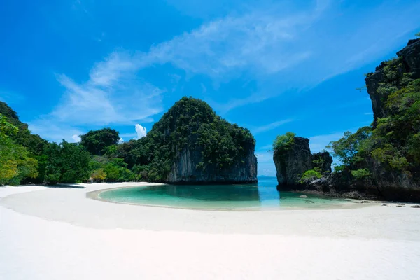 Spiaggia Koh Hong Isola Andaman Mare Krabi Thailandia — Foto Stock