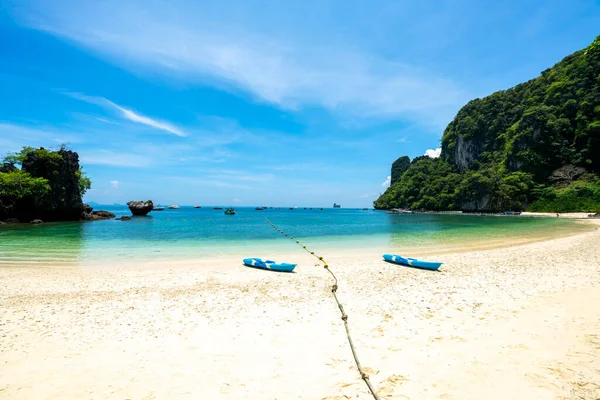 Strand Der Insel Koh Hong Andaman Meer Krabi Thailand — Stockfoto