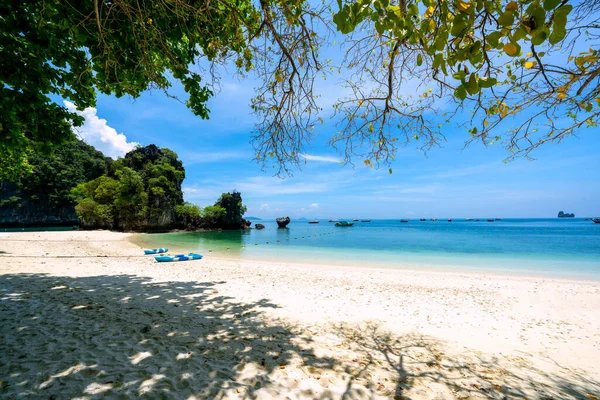 Playa Koh Hong Isla Andaman Mar Krabi Tailandia — Foto de Stock