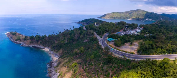 Дивовижний Ландшафтний Краєвид Прекрасного Тропічного Моря Морським Узбережжям Вид Влітку — стокове фото