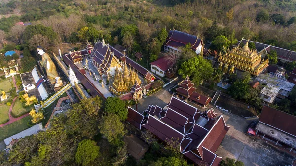 Wat Phra Que Suthon Mongkol Keeree Vista Aérea Provincia Phrea — Foto de Stock