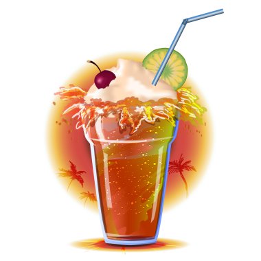 tropikal meyve kokteyli